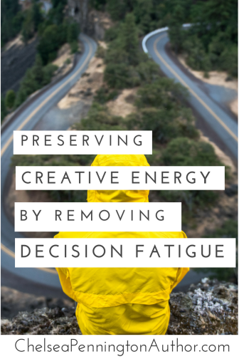 Preserving creative energy by removing decision fatigue | Penn & Paper Blog